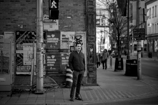 The way this indivdual stands intrest me. 