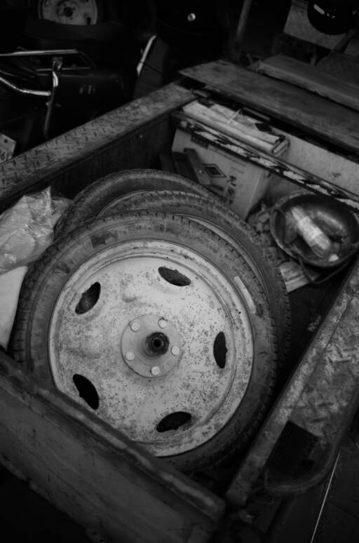 wheel on a tricycle, found the texture to be good. 